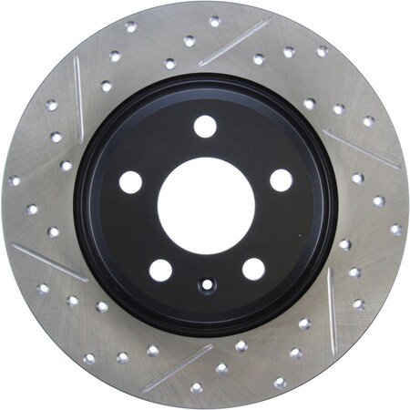 Centric Parts Sport Drilled/Slotted Brake Rotor, 127.33127R 127.33127R